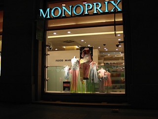 Je vais à Monoprix