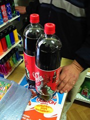 J'achète du coca
