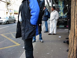 J'attends le bus