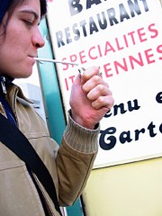 Sabine fume
