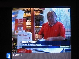 Je regarde la télévision
