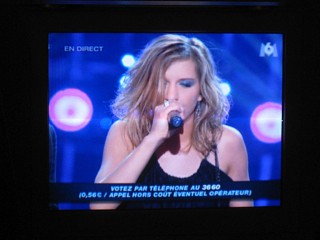 Je regarde une merde à la télévision