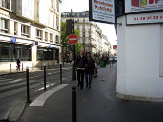 Je croise Félix et sa mère