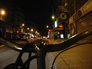 J'utilise le vélo de Sabine
