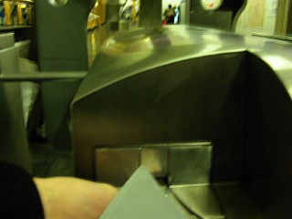 Je prends le métro