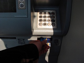 Je retire de l'argent