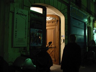 J'arrive à Artere