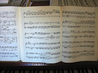 Je rentre chez moi. Je joue du piano