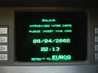 Je retire de l'argent