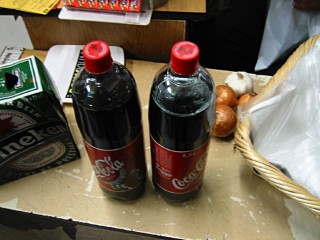 J'achète du coca