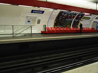 Je change à Chatelet