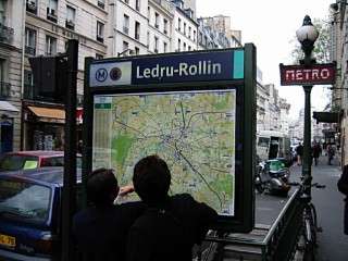 Je prends le métro