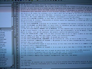 Je travaille en même temps