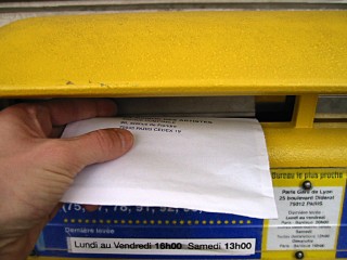 Je poste ma cotisation