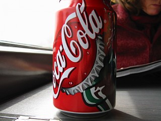 Je bois du coca