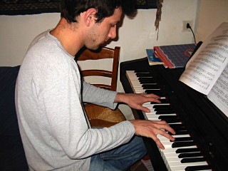 Je joue du piano