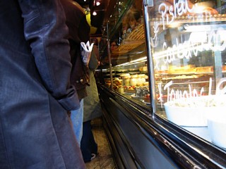 Je vais dans un fast food