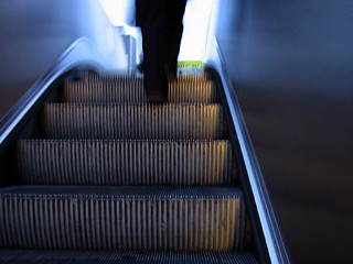 Je prends le métro pour rentrer chez moi