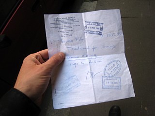 Je récupère mon ordonnance