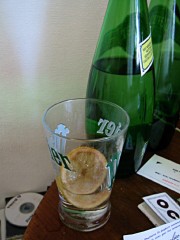 Je bois du perrier