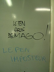 Des gens s'expriment