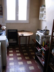 Je range la cuisine