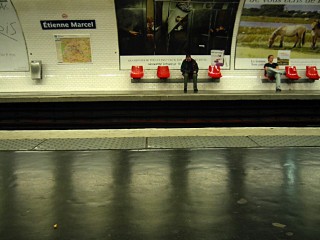 Je prends le métro