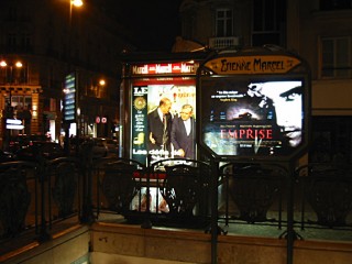 Je prends le métro à Etienne Marcel