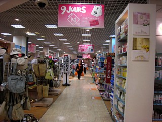 Nous faisons des courses à Monoprix