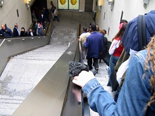 Je prends le métro