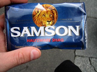 J'achète du tabac