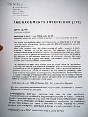 Je lis la notice de l'exposition