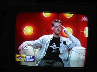 Je regarde une merde à la télévision
