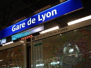 Je sors à Gare de Lyon