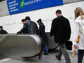 Je prends le métro