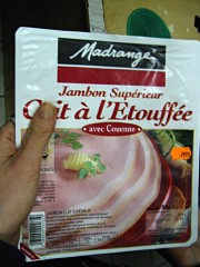 Nous achetons à manger