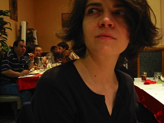 Je retrouve Sabine et nous allons manger aux 4 frères à Ménilmontant