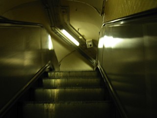 Nous prenons le métro
