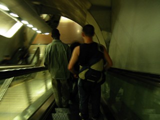 Je prends le métro