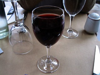 Je bois du vin