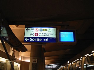 Je prends le métro