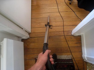 Je passe l'aspirateur