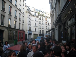 Il y a foule