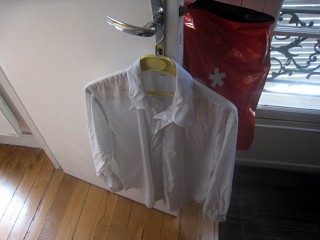 J'étends mon linge