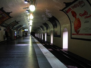 Je prends le métro