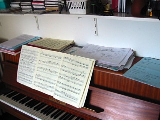 Je joue du piano
