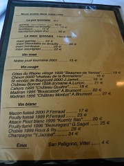 Nous allons au restaurant