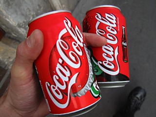 J'achète du coca