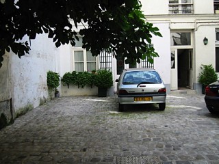 La cour intérieure