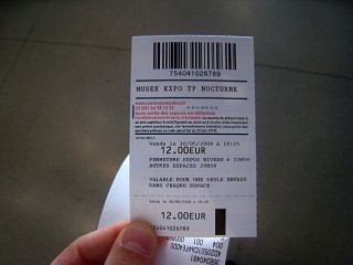 J'achète un ticket